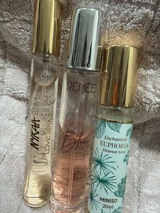 Set of 3 Perfume Bottles