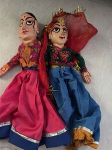 Vintage Handcrafted Indian Dolls