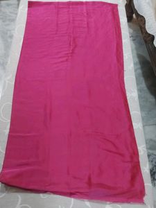 Vibrant Rani Pink Satin Silk Dress Material