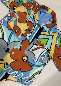 Colorful Abstract Print Men's Shirt