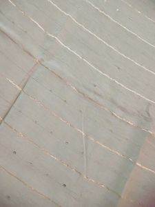 Elegant Dupatta with Metallic Stripes