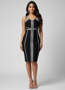 Black Glamorous Bandage Dress 34 Bust