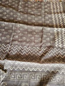 NEW Pure Linen Handloom Saree