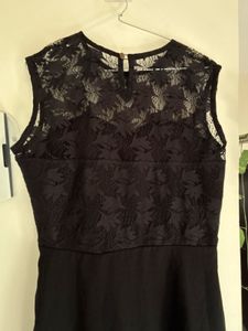 Elegant Black Lace Dress