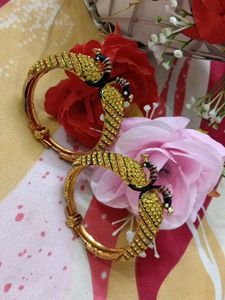 Exquisite Peacock Design Bangles