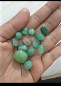 natural Green Onyx  Beads Lot