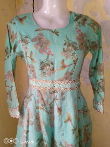 Beautiful Floral Print Gown