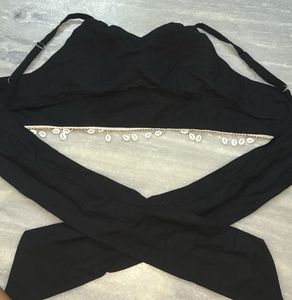 Backless Black Blouse for navratri