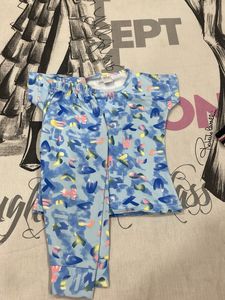 Cute Blue Pajama Set