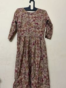 Floral Print Maxi Dress