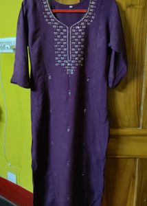 Elegant Embroidered Kurta