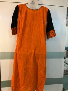 🔥SALE🔥Stunning Cotton Double Layer Kurti