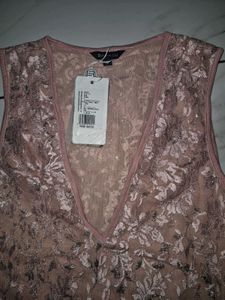 Sheer Floral Bodysuit with Sequins