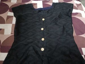Elegant Black Kurti