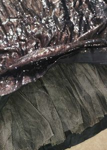 Stunning Black Sequined Lehenga Choli