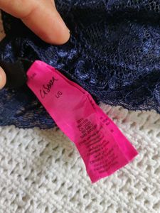 Navy Lace Bralette