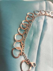 Silver Heart Bracelet