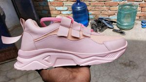 Girls Size 7 UK In Pink Colour