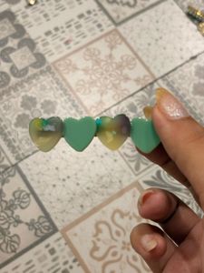 Cute Heart &amp; Feather Hair Clips Set