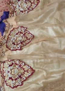 Lehenga Style Saree With Jwellery Set