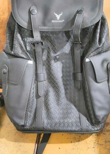 REDHORNS Black Backpack