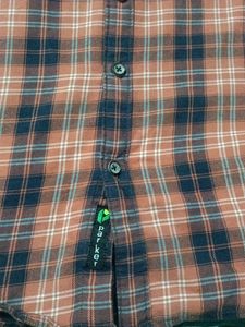 Men's Plaid Button-Down Shirt