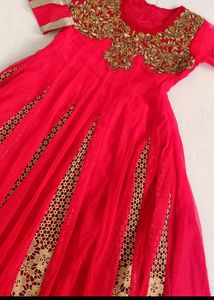 Long Frock With Embroidery