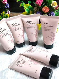 Pack of 12 The Face Shop Rice Water Bright Foaming