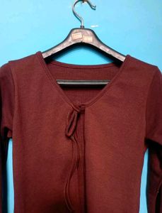 Brown shrug top 💃🏻
