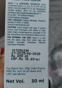 Himalaya Purifying Neem Face Serum