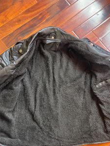Men's Faux Leather Biker Jacket