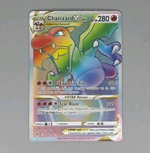 Pokemon card of Charizard Vstar