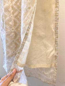 Elegant Beige Kurta Set with Dupatta
