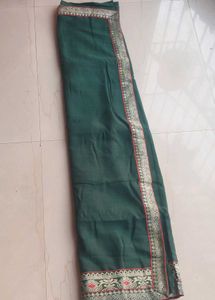 Mitera Green Saree
