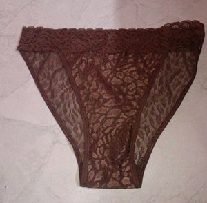 Brown Lace Briefs