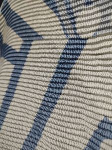 Unique Pleated Abstract Print Top