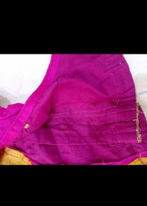 Yellow Net Ethnic Skirt with blouse dupatta