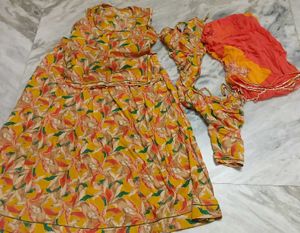 Cotton Rajputi Dress