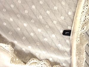 Elegant Sheer Dotted Blouse