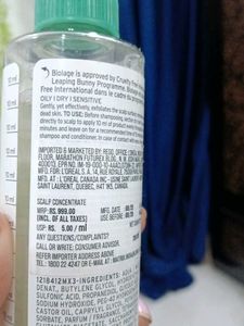 Biolage Scalp Sync Purifying Concentrate