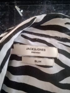 Jack &amp; Jones Zebra Pattern Shirt