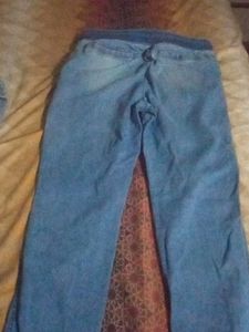 Denim Jogger Pants