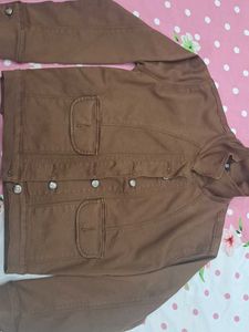 Brown Casual Jacket