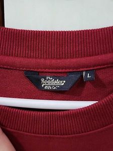 Roadster Maroon Sweatshirt | NO COINS PLEASE