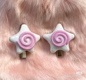 Cute Star Hair Clips Handmade