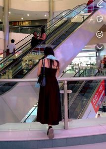Flowy black Maxi Dress