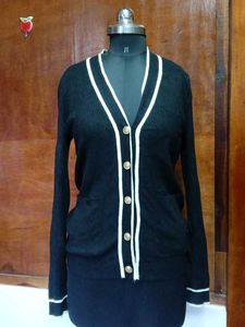 Elegant Black Cardigan