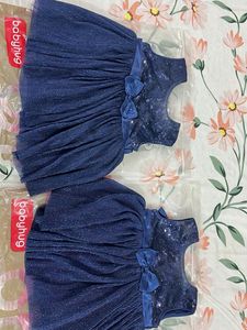 Sparkling Blue Party Dress