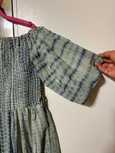 Boho Tie-Dye Maxi Dress