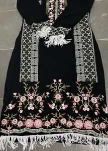 Pakistani black beautiful suit